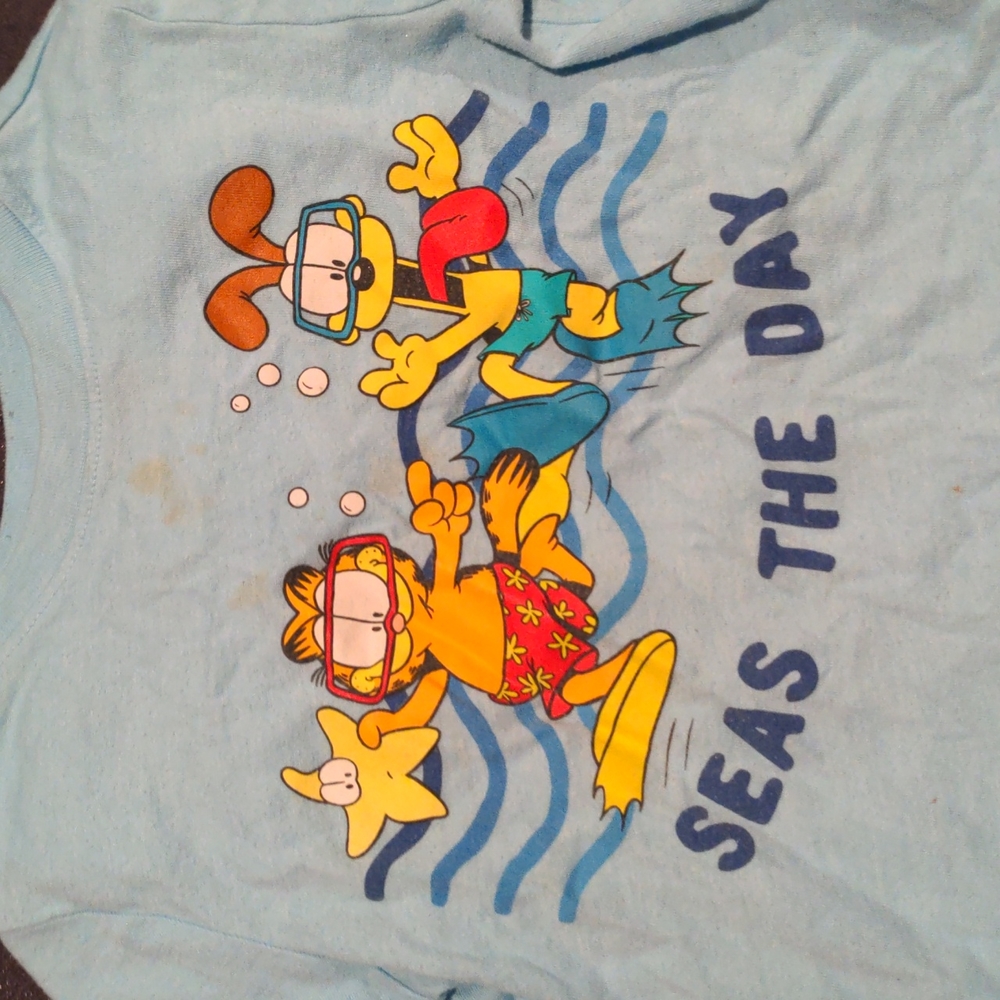 Set of 2 Toddler Garfield Odie T Shirts - Picture 7 of 9